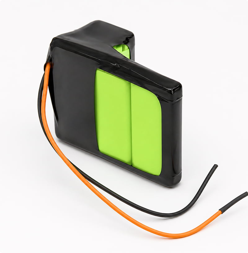 custom battery pack for instrumentation