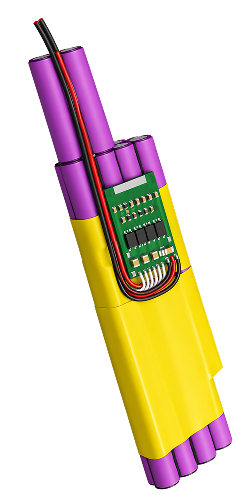 Custom lithium-ion battery pack manufactured by Enix Power Solutions